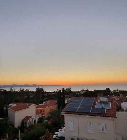 Fab Sea And Mountain View Villa, Walking Distance From The Sandy Beach Yialia Exterior foto