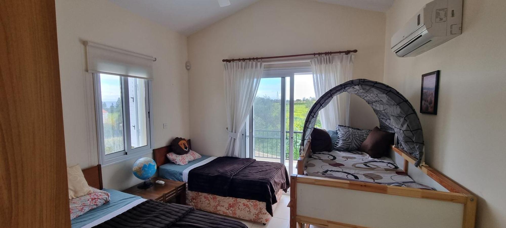 Fab Sea And Mountain View Villa, Walking Distance From The Sandy Beach Yialia Exterior foto